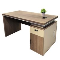 Bureau d'Ordinateur de Table Mobilier de Bureau et Bureau de Personnel Moderne Simple