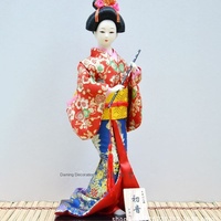 Nouveau japonais Geisha poupée dessin animé jouet Figure 1:30 échelle décor à la maison pour Restaurants et hôtels 14 ans et plus