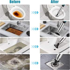 Kit de Desatascador de Inodoros Air Toilet Blaster - PVC Blanco Ecológico para Desagües de Cocina y Baño - Product Image 4