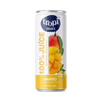 TROPI MAX 330ml Boisson au jus de pastèque aromatisé faible en gras en canette/bouteille en aluminium, pur jus de fruits du Vietnam, certifié Halal ISO22000