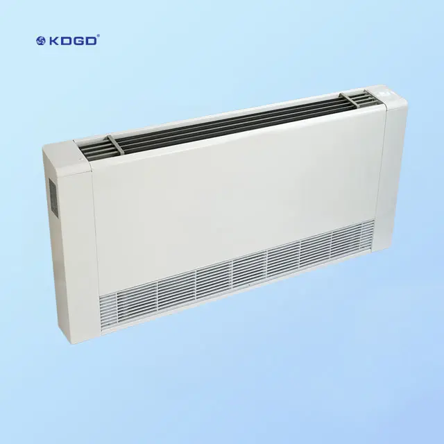 FP-136 130mm floor standing ultra thin exposed fan coil unit for heating and cooling