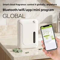 Diffuseur d'air mural F200 pour maison/hôtel/usage commercial, contrôle intelligent Bluetooth Wi-Fi, parfum mixte, sécurité double
