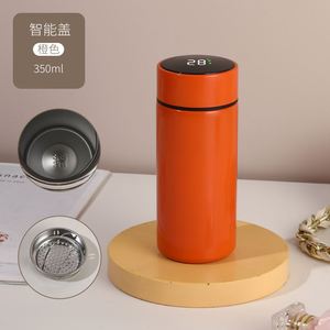 Custom 350Ml 12Oz Stainless Steel Smart Touch Intelligent Temperature Display Digital Vacuum Hot Cold Thermos Water <b>Bottle</b> Flask - Product Image 5