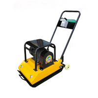 Pilon vibrant à plaque plate essence-diesel-électrique, petit équipement de compactage de sol, prix usine