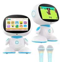 Robots d'éducation précoce intelligents pour enfants, jouets de dialogue multi-langues avec IA ChatGPT pour filles et garçons, horloge de bureau