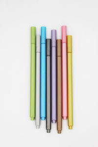 2022 marqueurs de verre à vin-stylos métalliques de qualité supérieure, marqueurs de boissons lavables effaçables pour Champagne, bière, tasses/verres de fête. - Product Image 2