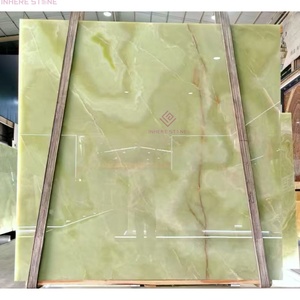 Dalles sculptées à la main en pierre naturelle d'onyx vert antique de luxe pour <span class=keywords><strong>des</strong></span> expositions sculpturales d'installations de galerie d'art - Product Image 4
