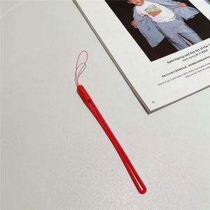 Cordon court en silicone souple pour téléphone portable, support de téléphone en caoutchouc, chaîne de suspension, sangle pour téléphone portable - Product Image 5