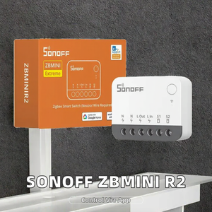 Interrupteur intelligent <span class=keywords><strong>Zigbee</strong></span> <span class=keywords><strong>SONOFF</strong></span> <span class=keywords><strong>ZBMINI</strong></span> R2 Extreme avec relais détachable, télécommande externe, application Android, compatibilité EWeLink - Product Image 2
