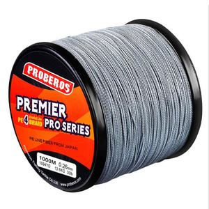 WEIHE 1000M 4 แกนถัก 0.4 # -<span class=keywords><strong>10</strong></span>.0 #   สายเอ็นตกปลา PE สีไม่ตก 6LB-100LB - Product Image 5