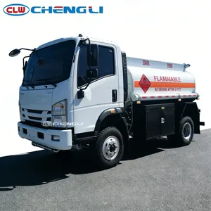 Camion-citerne Sinotruk Howo 4x2 avec double réservoir de 2000L+2000L pour le transport de carburant essence et diesel, mobile, à vendre - Product Image 5