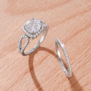 Anello di Fidanzamento in Oro Bianco con Diamante Taglio Brillante Rotondo, Diamante Naturale Colore D, Gioielli da Donna - Product Image 5