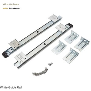 Glissières de tiroir de bureau en fer moderne <span class=keywords><strong>pour</strong></span> clavier, idéales <span class=keywords><strong>pour</strong></span> cuisine, chambre, salle de bain et bureau à domicile - Product Image 6