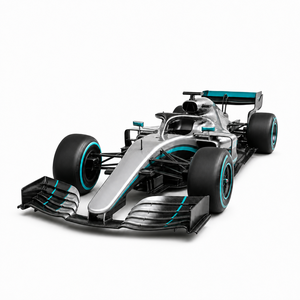 Sculpture réaliste en fibre de verre et résine de voiture de course F1 grandeur nature <span class=keywords><strong>1</strong></span>:<span class=keywords><strong>1</strong></span>, modèle de voiture de Formule <span class=keywords><strong>1</strong></span> de style européen en PRV pour salle d'exposition et centre commercial - Product Image 1