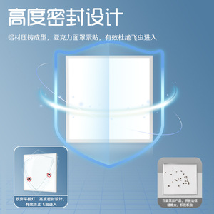 แผงไฟเพดาน LED บางเฉียบทันสมัยสำหรับห้องนั่งเล่น ห้องครัว บันได รับประกัน 5 ปี - Product Image 3