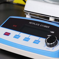 6L Hotplate Magnetic Stirrer 320C Laboratory Heating Magnetic Stirrer Mixer Lab Mixing Equipment