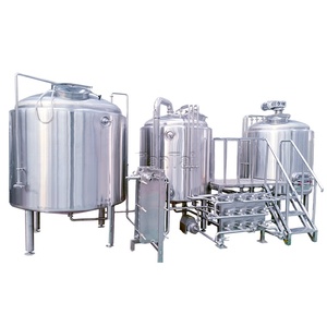 Tiantai 1000L 10HL 8BBL Ss Hơi Nước Hai Hệ Thống Sản Xuất Bia - Product Image 4