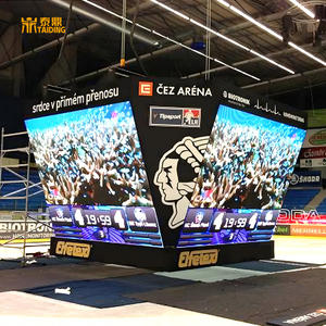 Vente chaude 960*960mm terrain de <span class=keywords><strong>basket</strong></span> cercle bannière LED écran sport LED affichage mur publicitaire pour <span class=keywords><strong>NBA</strong></span> - Product Image 2