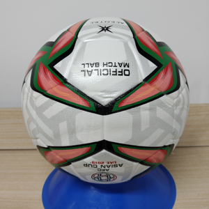 Ballon de football professionnel personnalisé de qualité supérieure, vessie en caoutchouc, cuir PU thermocollé pour usage intérieur/extérieur - Entraînement sportif en équipe - Product Image 4
