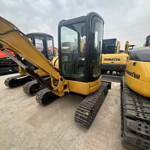 รถขุดตีนตะขาบขนาดเล็ก Caterpillar 303.5e 303 303e 303ccr มือสอง น้ำหนัก 3.5 ตัน พร้อมเครื่องยนต์ เกียร์ ปั๊ม และ PLC ขาย - Product Image 4