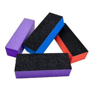 <strong>4</strong> <strong>Side</strong> Salon Edge Emery Square Remover Rub Sandpaper Disposable Grit Mini Tools <strong>Nail</strong> Sponge Polish File Art Sanding <strong>Buffer</strong> <strong>Block</strong> - Product Image 1