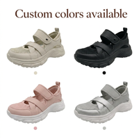 Sandales de sport légères et respirantes en maille pour femmes, plateforme, semelle épaisse, été, OEM ODM, logo personnalisé, marche en extérieur, faible MOQ 50 paires