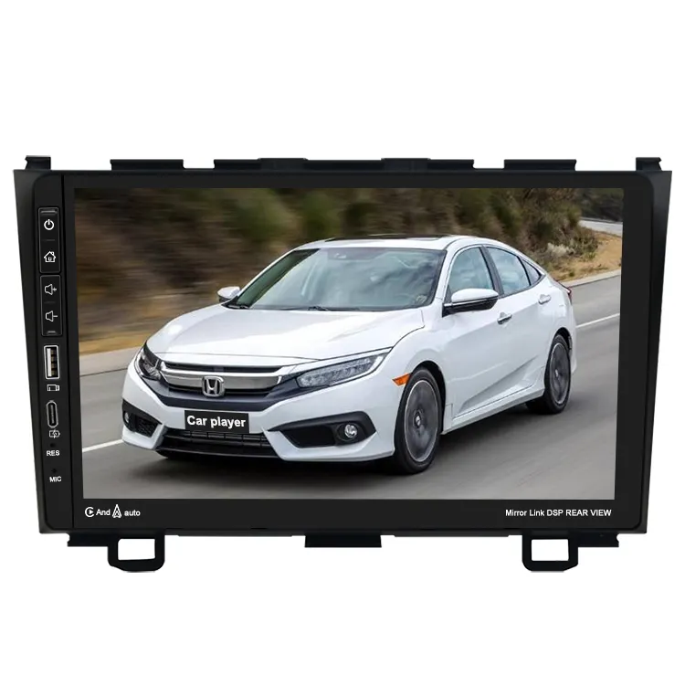 Thiết Bị Điện Tử Ô Tô 9 Inch Đầu Dvd Android Thông Dụng Phụ Kiện Xe Hơi Khung Xe Ô Tô Cho HONDA CRV 2007-2011