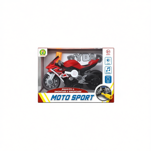 Motocicleta Deportiva de Juguete con Luces y Sonidos, de Plástico, Funciona con Pilas, Escala 1:12, para Niños de 3 Años en Adelante - Product Image 2