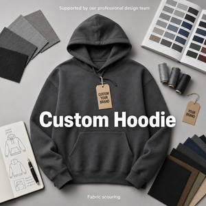 Nouveau sweat-shirt tendance pour homme, coupe classique, fermeture éclair, impression personnalisée, style hip-hop court - Product Image 1