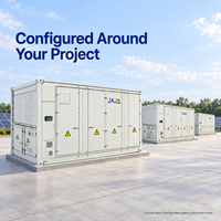 Système de stockage d'énergie par batterie (BESS) en conteneur de 5 MWh refroidi par liquide JA Solar avec PCS, EMS et BMS