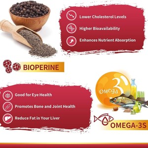 Co-Enzym Q10 Antioxidant <span class=keywords><strong>Softgel</strong></span> Capsules Vitaminen Voedingssupplement - Product Image 3