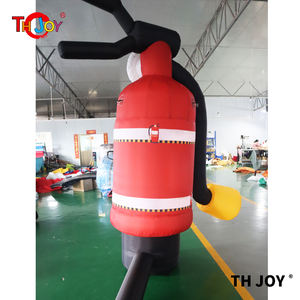 EyeCatching 20ft modèle d'<span class=keywords><strong>extincteur</strong></span> <span class=keywords><strong>gonflable</strong></span> géant avec livraison aérienne gratuite accessoire de publicité de haute qualité pour les événements - Product Image 5