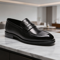 Vente en gros usine : Mocassins rehaussants invisibles pour hommes de 5 cm, à coupe large, grandes tailles, avec mousse à mémoire de forme, chaussures de mariage