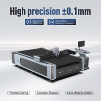 Machine de découpe numérique CNC AOL pour joints en caoutchouc sans amiante avec outil de découpe à couteau vibrant, directement de l'usine