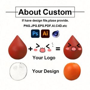 Wholesale Promotional Customized Water <b>Drop</b> Pu Stress Balls for 5 to 7 Years Unisex Antistress Toy - Product Image 4
