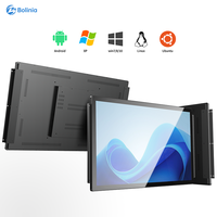 Panel PC Industrial Bolinia/OEM de 7-43 Pulgadas con Pantalla Táctil PCAP, RK3568, Montaje en Pared, Marco Abierto, IP65 Resistente al Agua, Android Win 10, 2GB/4GB RAM