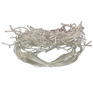 Guirnalda de Navidad de 5M, cortina <span class=keywords><strong>LED</strong></span>, cadena de luces de carámbano, caída de 0,4-0,6 m, CA, 220V, jardín, calle, luz decorativa para vacaciones al aire libre - Product Image 6