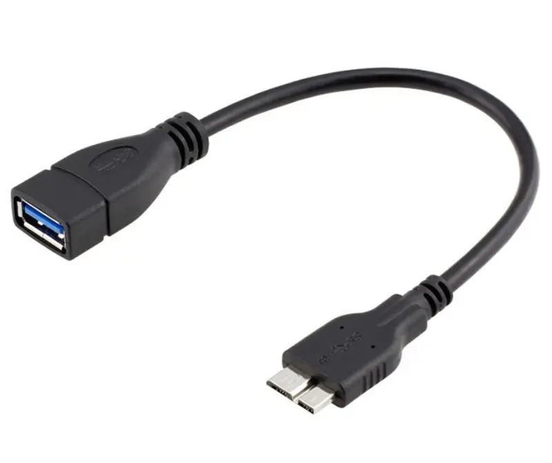 Micro USB 3.0 Để USB 3.0 Host OTG Adapter Cable Đối Với Lưu Ý 3