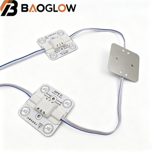 โมดูลไฟ LED สำหรับกล่องไฟ AC 220V ขนาด 65x65 มม. 4W Blockchain IP20 3000K 4000K 6500K 10000K เลนส์กระจายแสงสะท้อน สำหรับป้ายโฆษณา - Product Image 2