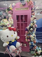 Ensemble de cabines téléphoniques londoniennes en métal vintage personnalisées pour la Saint-Valentin et les décorations d'Halloween