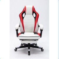 Chaise de jeu ergonomique en gros, chaise de bureau confortable pour la maison, chaise à dossier long pour l'étude et la chambre à coucher