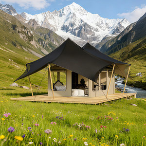Luxury Glamping <b>Tent</b> <b>Waterproof</b> Outdoor Hotel Resort <b>Tents</b> Tente De R24 Our Product Is a Premium Glamping <b>Tent</b> Designed As a - Product Image 4