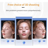 Analyseur de diagnostic cutané 3D AI pour salon, scanner facial, miroir magique, appareil d'analyse de la peau, système d'analyse cutanée