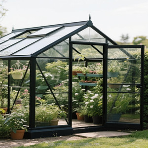 Serra da Giardino Moderna in Metallo con Vetro Temperato - Facile da Montare, Ecologica, Verniciata a Polvere - Product Image 2