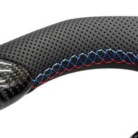 Volant en cuir pour voiture BMW M3 M4 M5 M6 F30 F10 F15 F36 F01 F20 F22 F25 F31 F32 E70 E71 E90 E91 E92 X1 X2 X3 X4 X5 X6