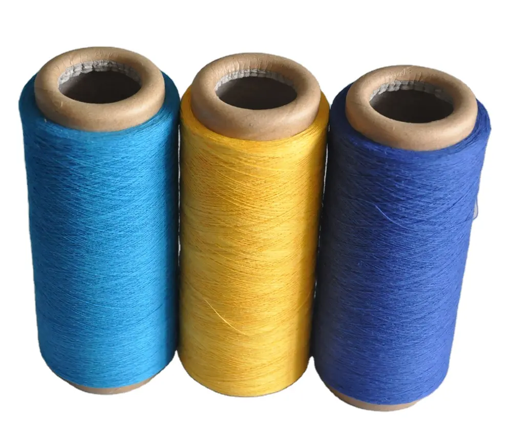 Wholesale Ne 12s Recycled OE Cotton Polyester Blended Yarn For Knitting Weaving Shoe Lace