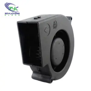 Ventilador centrífugo turbo 9733 com 12v 1.80a