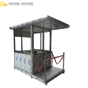 Conception modulaire mobile préfabriquée pour l'extérieur EPS mur de luxe Post Road Duty Maison de sécurité portable - Product Image 1