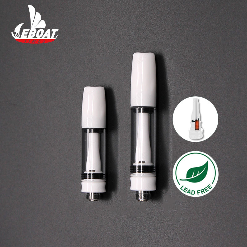 Индивидуальная упаковка картриджей 510, полностью керамическая конструкция, одноразовая тележка для вейпа cbd