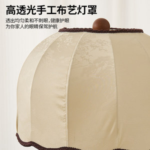 Ceramic Table <b>Lamp</b> E27 <b>Led</b> Warm <b>Light</b> Bedroom Study Desk Decorative Lighting Medieval Style Eye Caring Design - Product Image 4